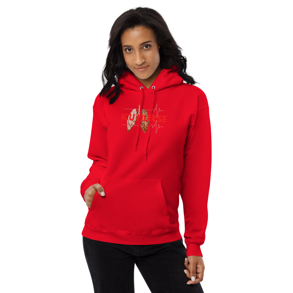 Unisex fleece hoodie