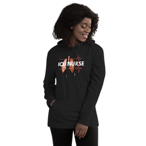 ICU Nurse Unisex Lightweight Hoodie