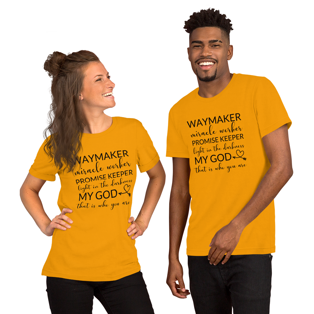 Premium Vector  Way maker miracle worker promise keeper light t-shirt