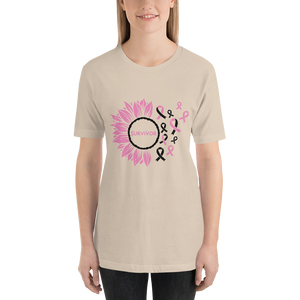 Breast Cancer Awareness| Breast Cancer Survivor| Pink Ribbon Breast Cancer Gifts Short-Sleeve Unisex T-Shirt